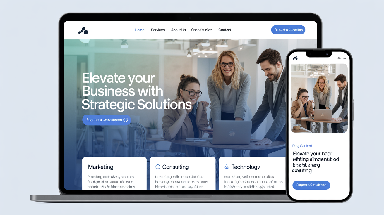 Modern Business Website